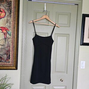 Pretty Little Thing black bodycon dress size 4 - New with tags